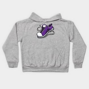 Grape Soda Shoe *Soda Collection* Kids Hoodie